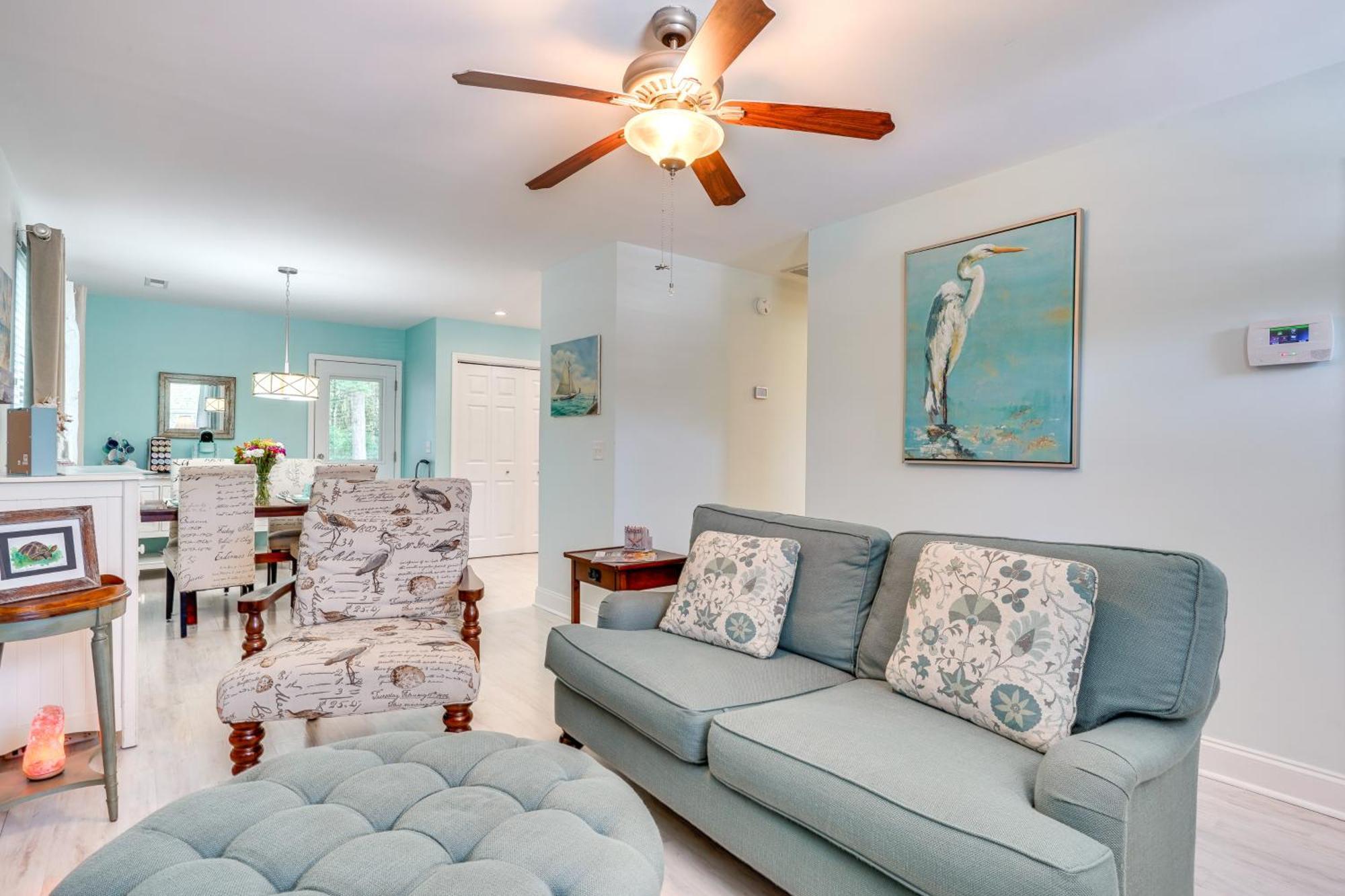 הוילה Cozy Goose Creek Escape With Patio And Grill מראה חיצוני תמונה